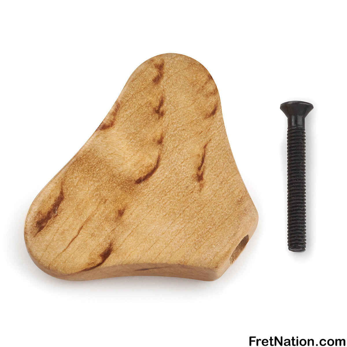 Warwick Warwick Parts - Wooden Peg for Warwick Machine Heads - Birch Burl (with Black Screw) - SP W 30040 CAR B