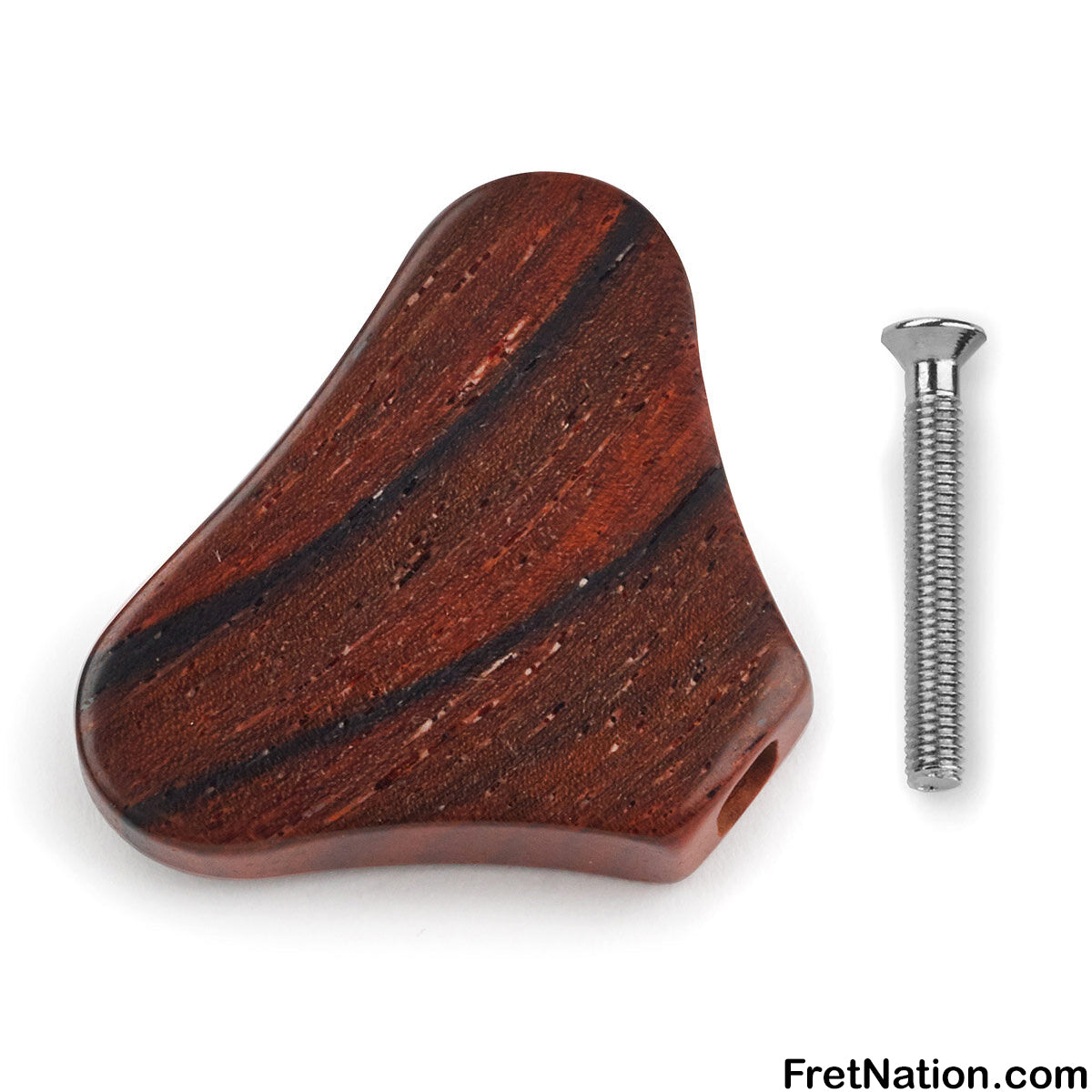 Warwick Warwick Parts - Wooden Peg for Warwick Machine Heads - Cocobollo (with Chrome Screw) - SP W 30040 COC C