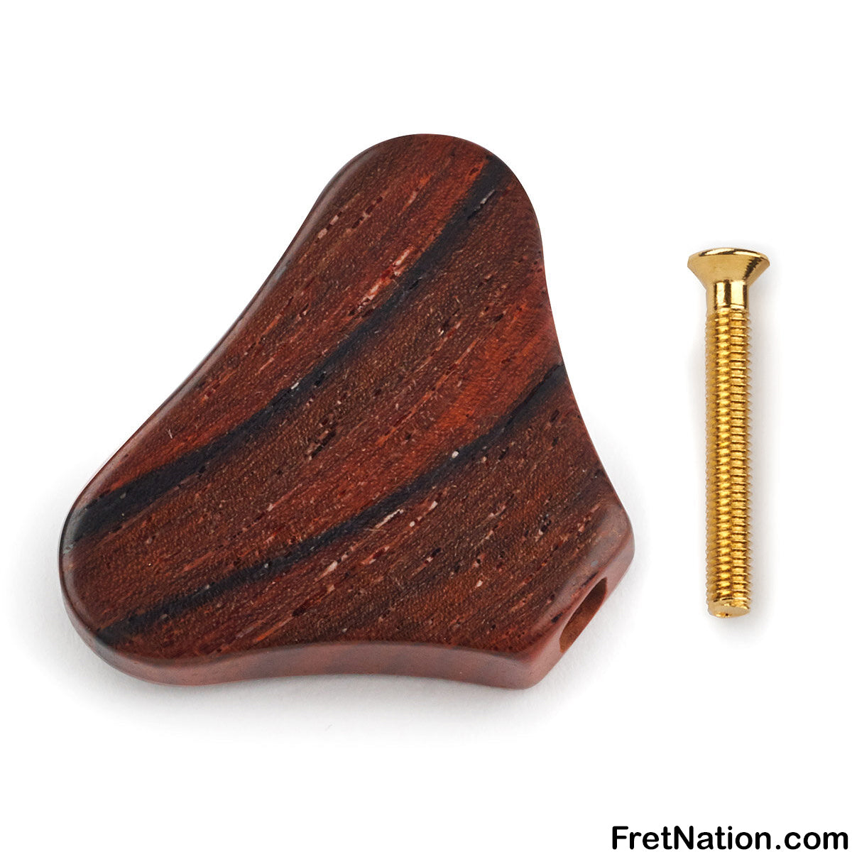 Warwick Warwick Parts - Wooden Peg for Warwick Machine Heads - Cocobollo (with Gold Screw) - SP W 30040 COC G
