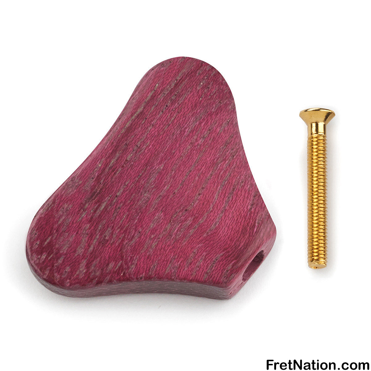 Warwick Warwick Parts - Wooden Peg for Warwick Machine Heads - Purpleheart (with Gold Screw) - SP W 30040 PPH G