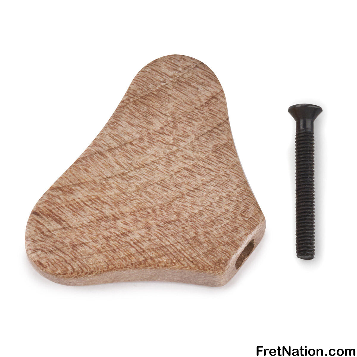 Warwick Warwick Parts - Wooden Peg for Warwick Machine Heads - Walnut Burl (with Black Screw) - SP W 30040 WB B