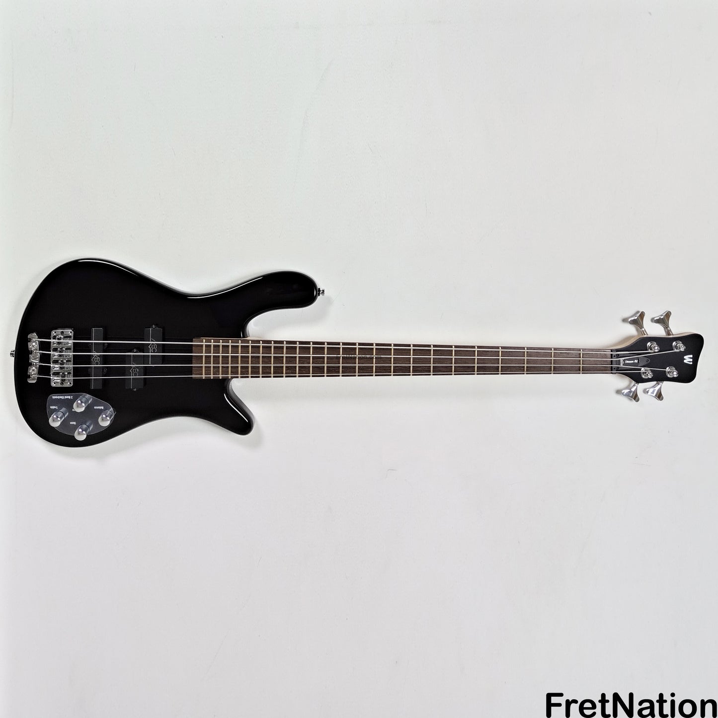 Warwick Warwick RockBass Streamer LX 4-String Bass Solid Black 8.26lbs #568049-25 NAMM Display