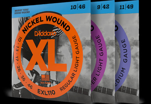 D'Addario XL Nickel Electric Guitar String Sets