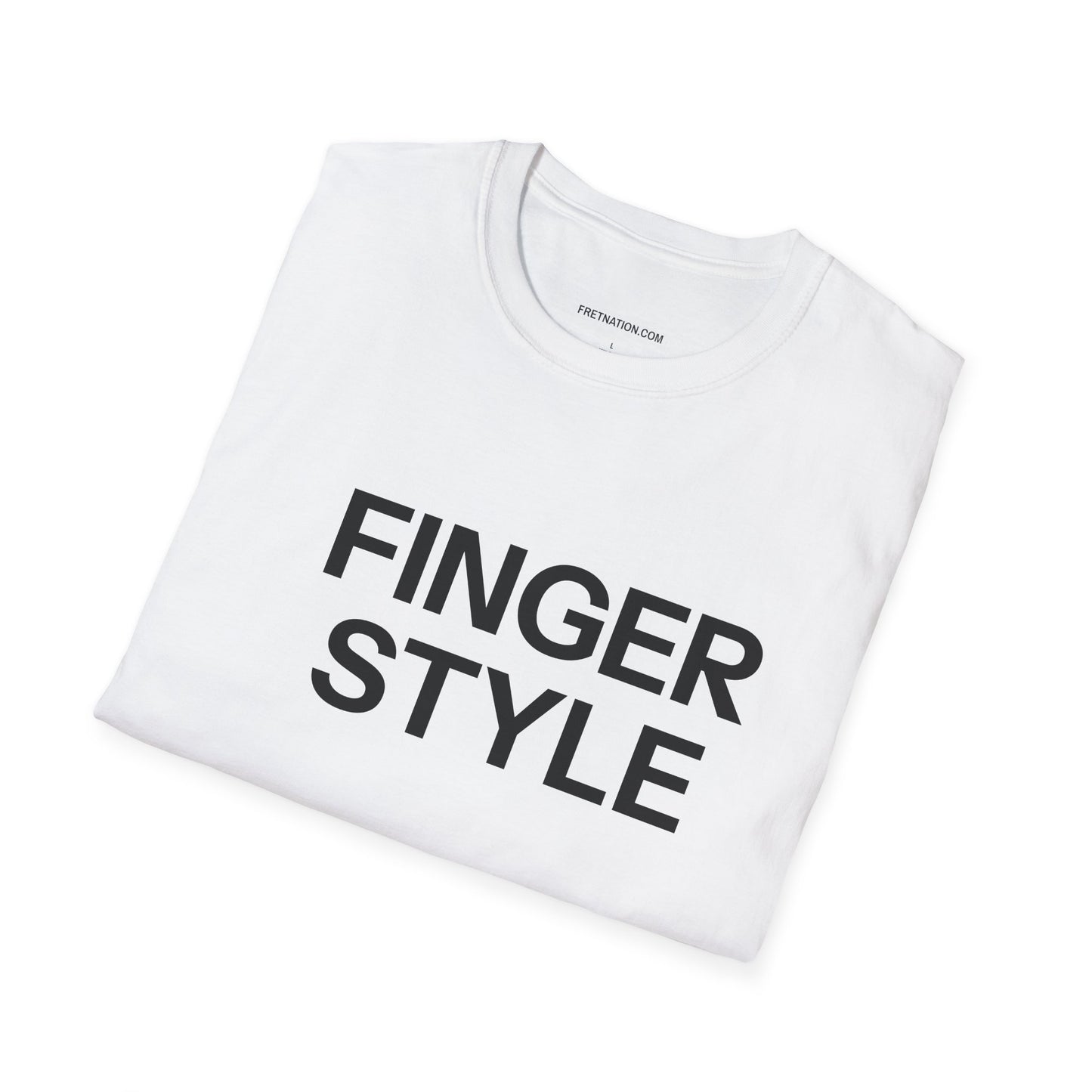 Printify FINGER STYLE - Unisex Softstyle T-Shirt