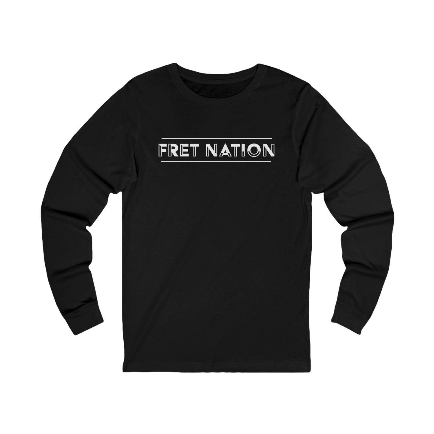 Printify Fret Nation Long Sleeve Tee