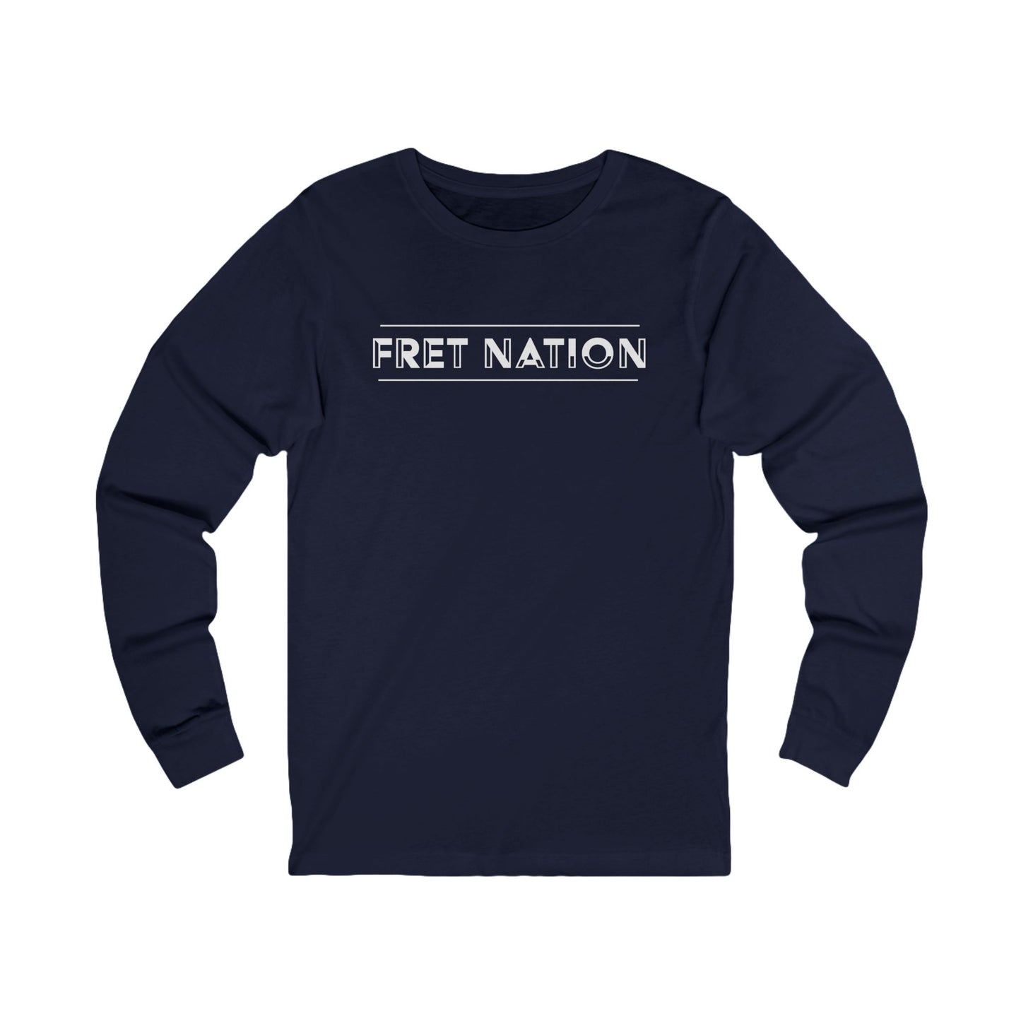 Printify Fret Nation Long Sleeve Tee