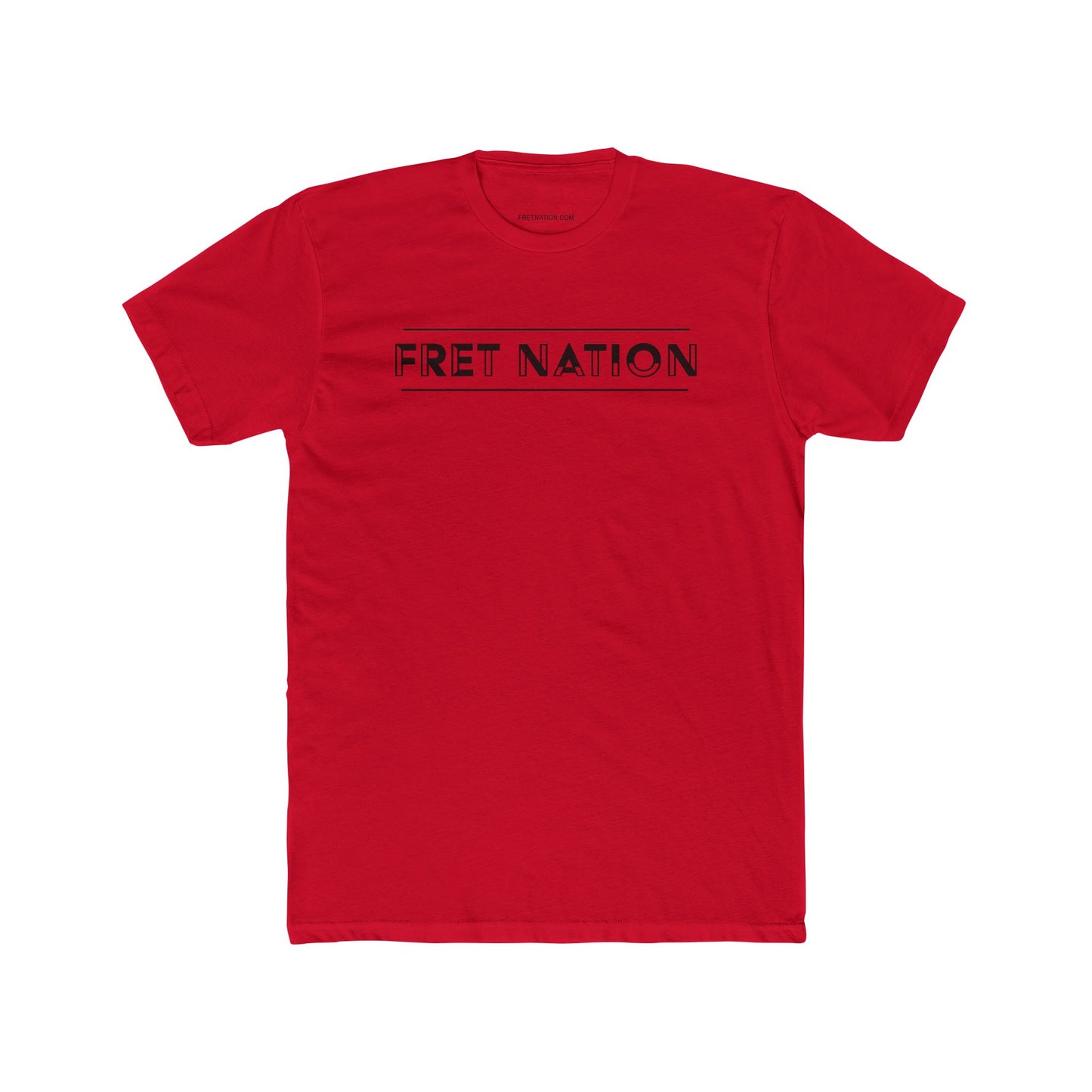 Printify Fret Nation Cotton Crew Tee