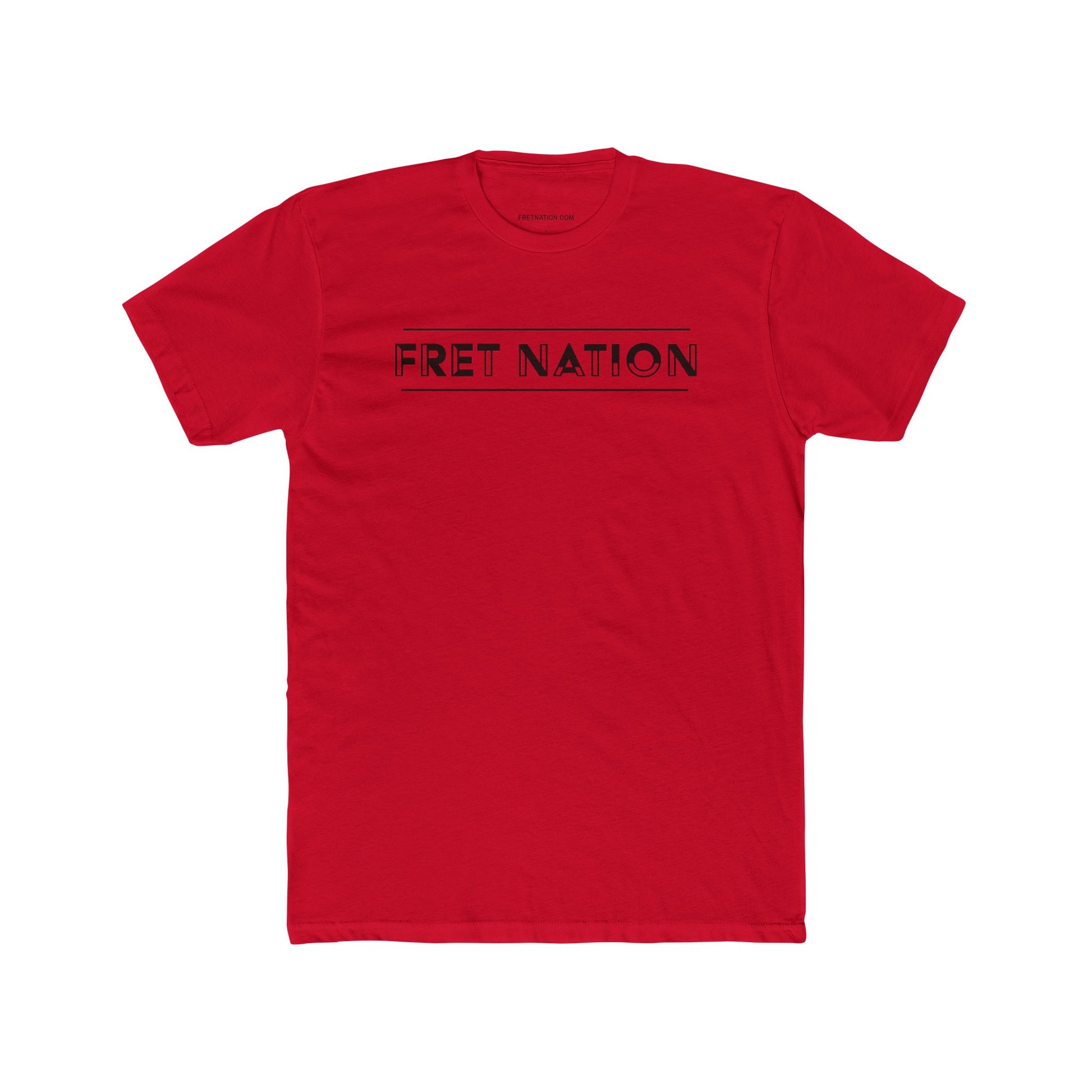 Printify Fret Nation Cotton Crew Tee