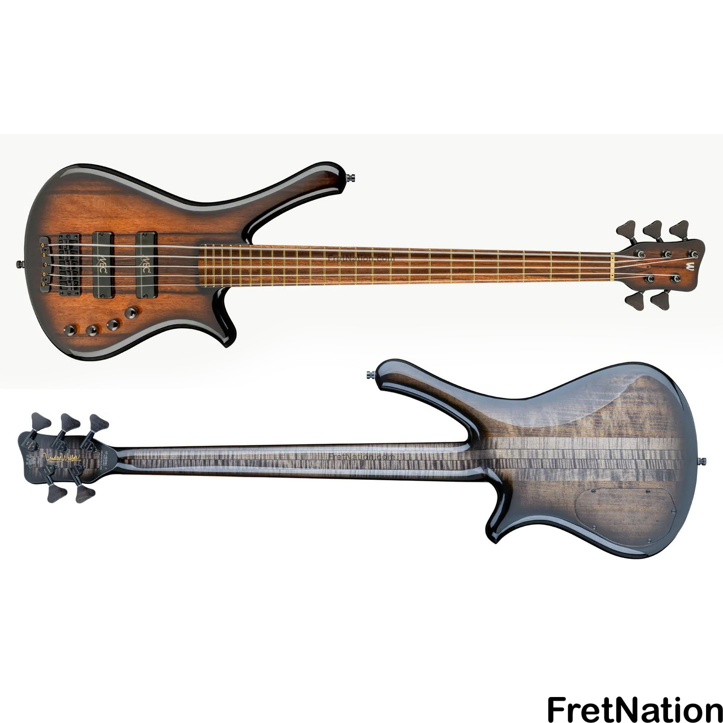 Warwick Warwick MasterBuilt Fortress 2026 Limited 5-string - 0445MXH008BDAAE3WW - Arrives in 2026