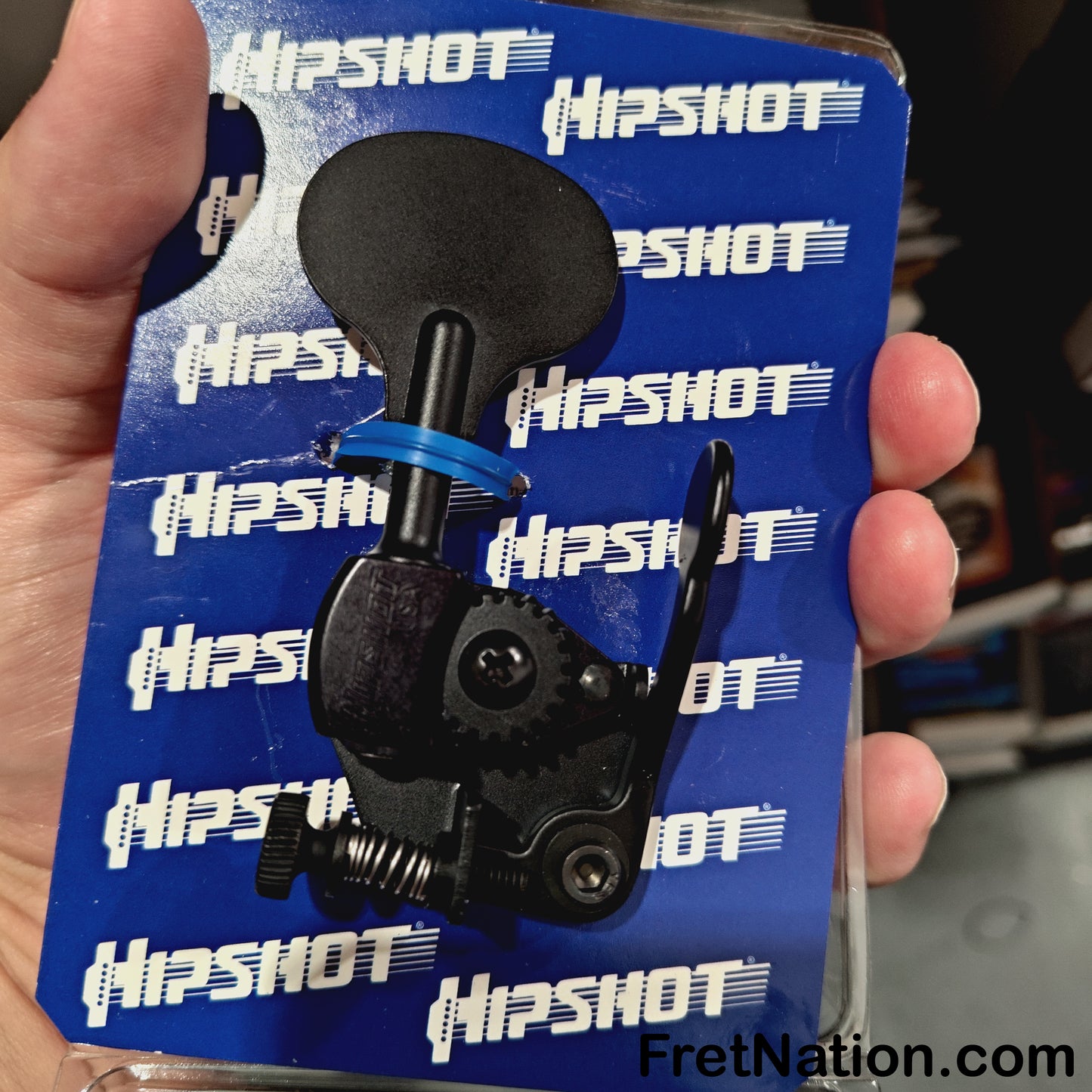 Hipshot USA Ultralight Bass Xtender Lollipop Key 3/8" Bass Side - Black - 20680LB