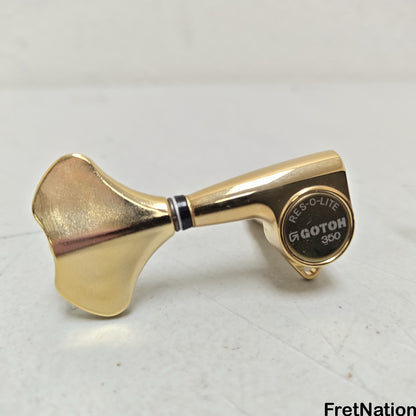 Fret Nation GOTOH Res-O-Lite GB350 GOLD Tuning Machine - Treble Side - NEW BUTTON