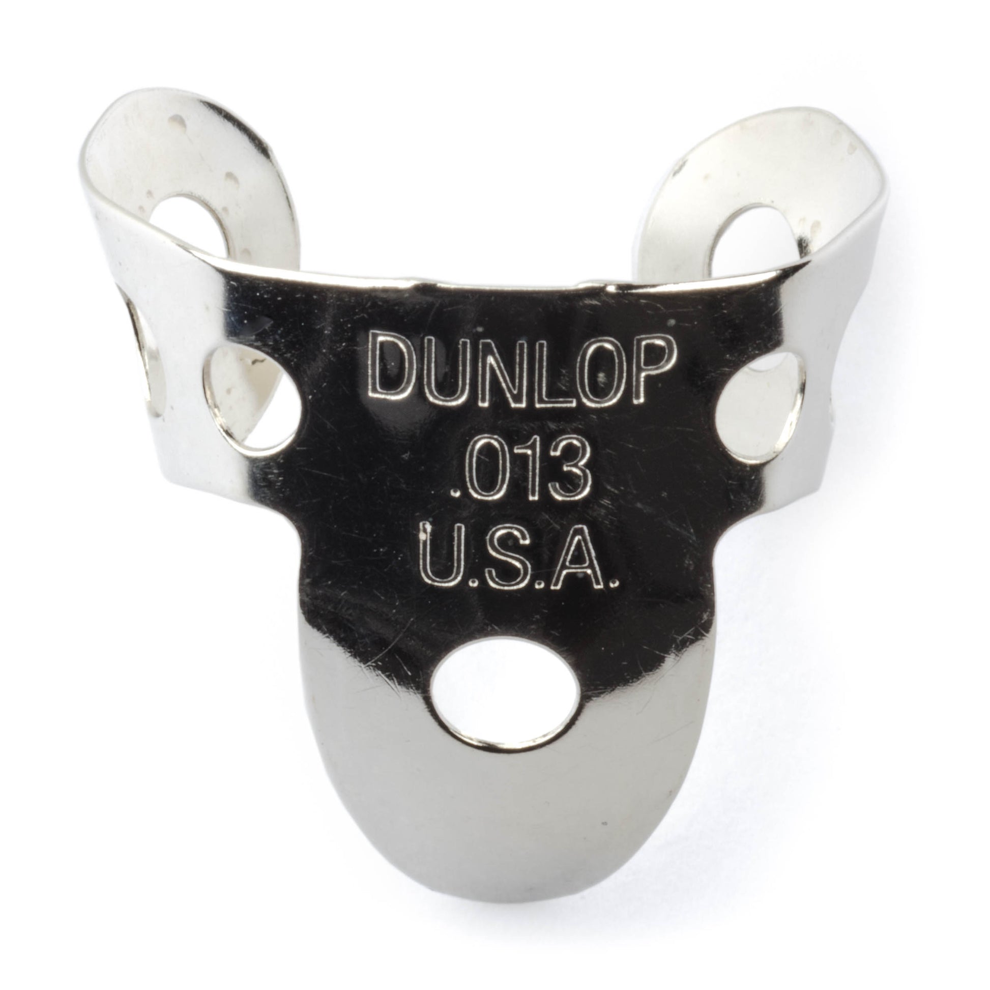 Jim Dunlop DUNLOP NICKEL SILVER FINGER & THUMBPICKS .013" GUITAR PICK REFILL TUBE 20-PACK - 33R013