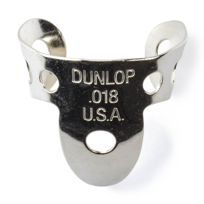 Jim Dunlop DUNLOP NICKEL SILVER FINGER & THUMBPICKS .018" GUITAR PICK REFILL TUBE 20-PACK - 33R018