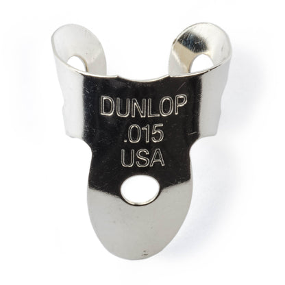 Jim Dunlop DUNLOP NICKEL SILVER MINI FINGERPICKS .015" GUITAR PICK REFILL TUBE 20-PACK - 36R015