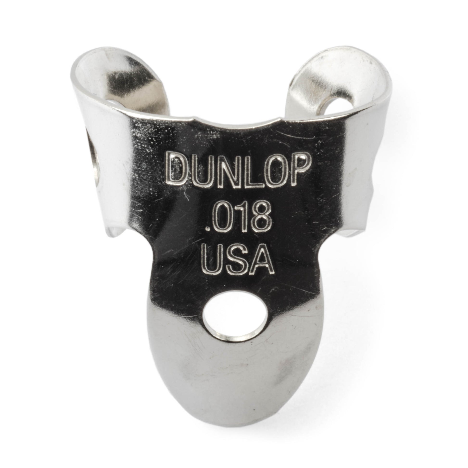 Jim Dunlop DUNLOP NICKEL SILVER MINI FINGERPICKS .018" GUITAR PICK REFILL TUBE 20-PACK - 36R018