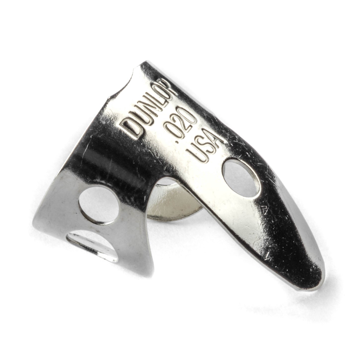 Jim Dunlop DUNLOP NICKEL SILVER MINI FINGERPICKS .020" GUITAR PICK REFILL TUBE 20-PACK - 36R020