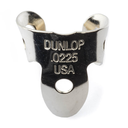 Jim Dunlop DUNLOP NICKEL SILVER MINI FINGERPICKS .0225" GUITAR PICK REFILL TUBE 20-PACK - 36R0225