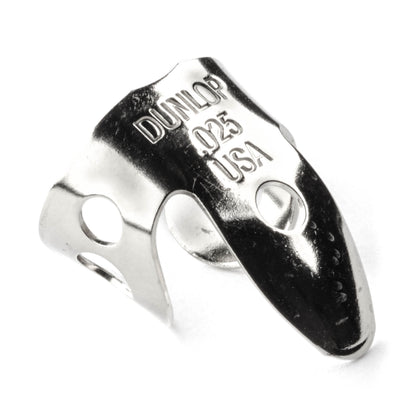 Jim Dunlop DUNLOP NICKEL SILVER MINI FINGERPICKS .025" GUITAR PICK REFILL TUBE 20-PACK - 36R025