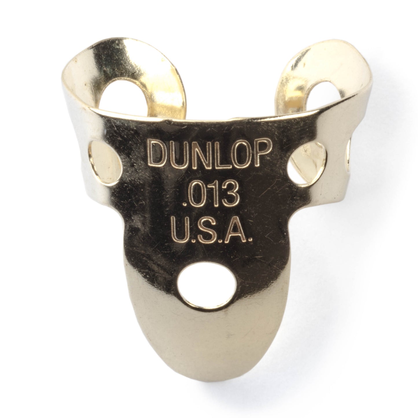 Jim Dunlop DUNLOP BRASS FINGERPICKS .013" GUITAR PICK REFILL TUBE 20-PACK - 37R013