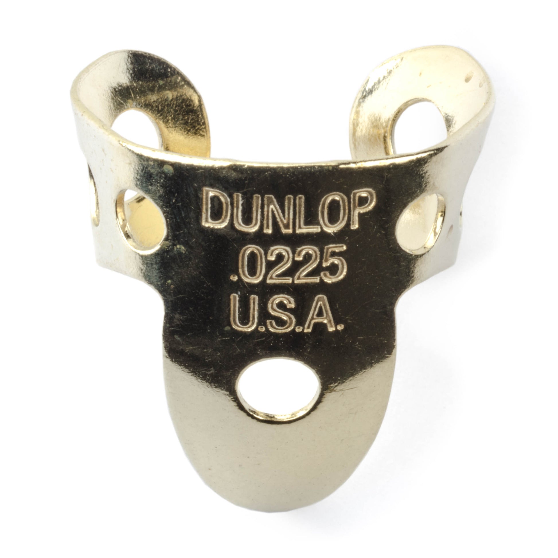 Jim Dunlop DUNLOP BRASS FINGERPICKS .0225" GUITAR PICK REFILL TUBE 20-PACK - 37R0225