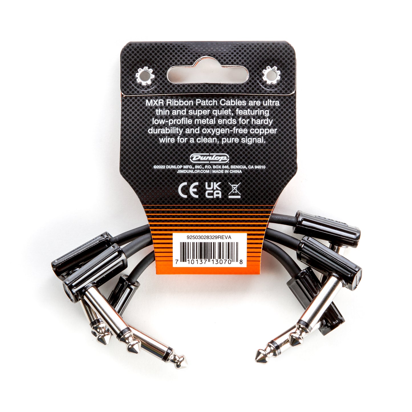 MXR MXR RIBBON PATCH CABLE 03 PACK - 03 INCH - 3PDCPR03