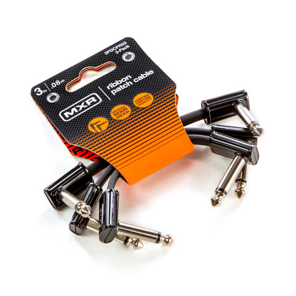 MXR MXR RIBBON PATCH CABLE 03 PACK - 03 INCH - 3PDCPR03