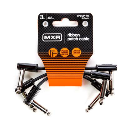 MXR MXR RIBBON PATCH CABLE 03 PACK - 03 INCH - 3PDCPR03