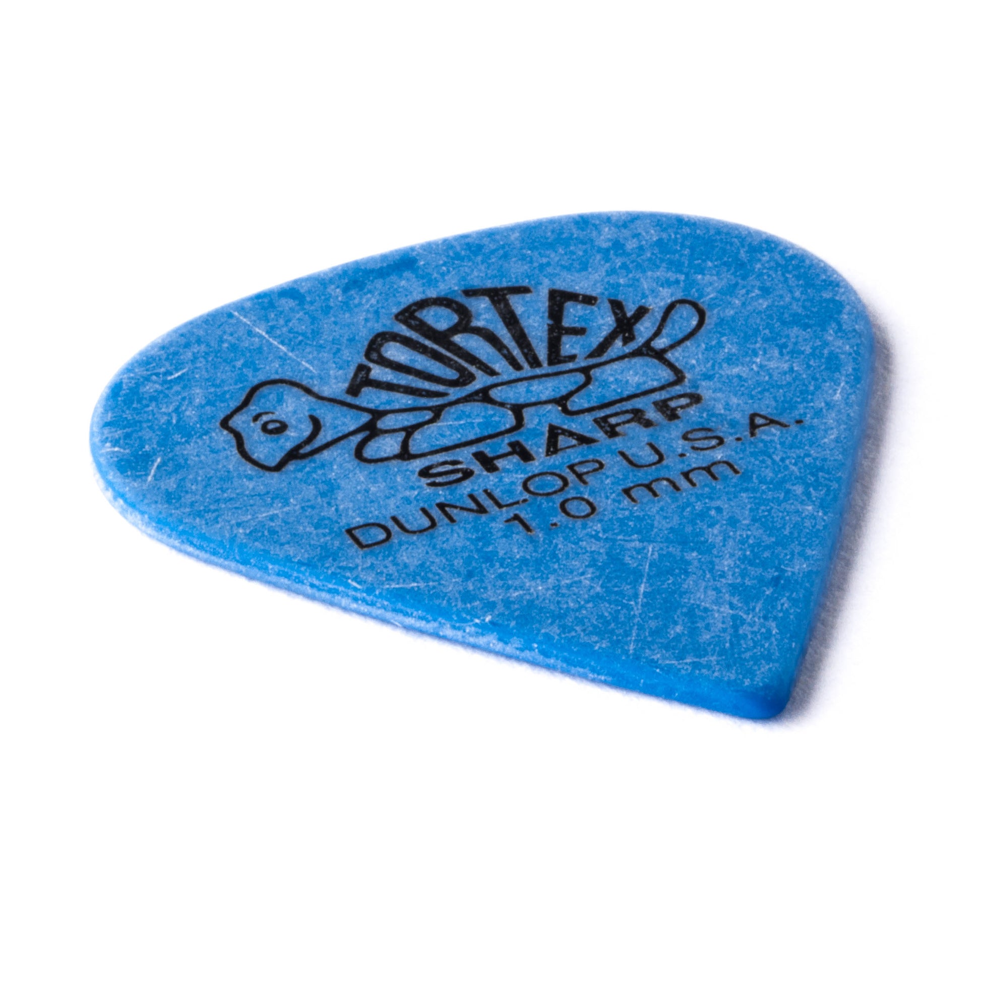 Jim Dunlop DUNLOP TORTEX 1.0mm SHARP GUITAR PICK PLAYER'S PACK 12-PACK - 412P100