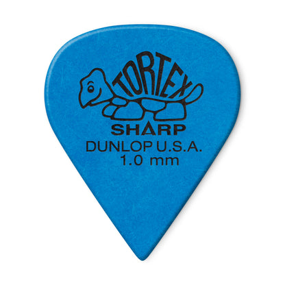 Jim Dunlop DUNLOP TORTEX 1.0mm SHARP GUITAR PICK PLAYER'S PACK 12-PACK - 412P100