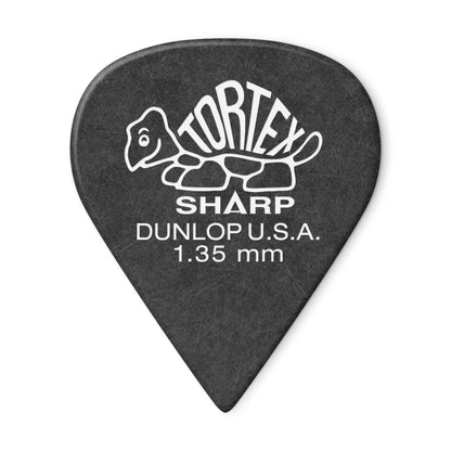 Jim Dunlop DUNLOP TORTEX 1.35mm SHARP GUITAR PICK PLAYER'S PACK 12-PACK - 412P135