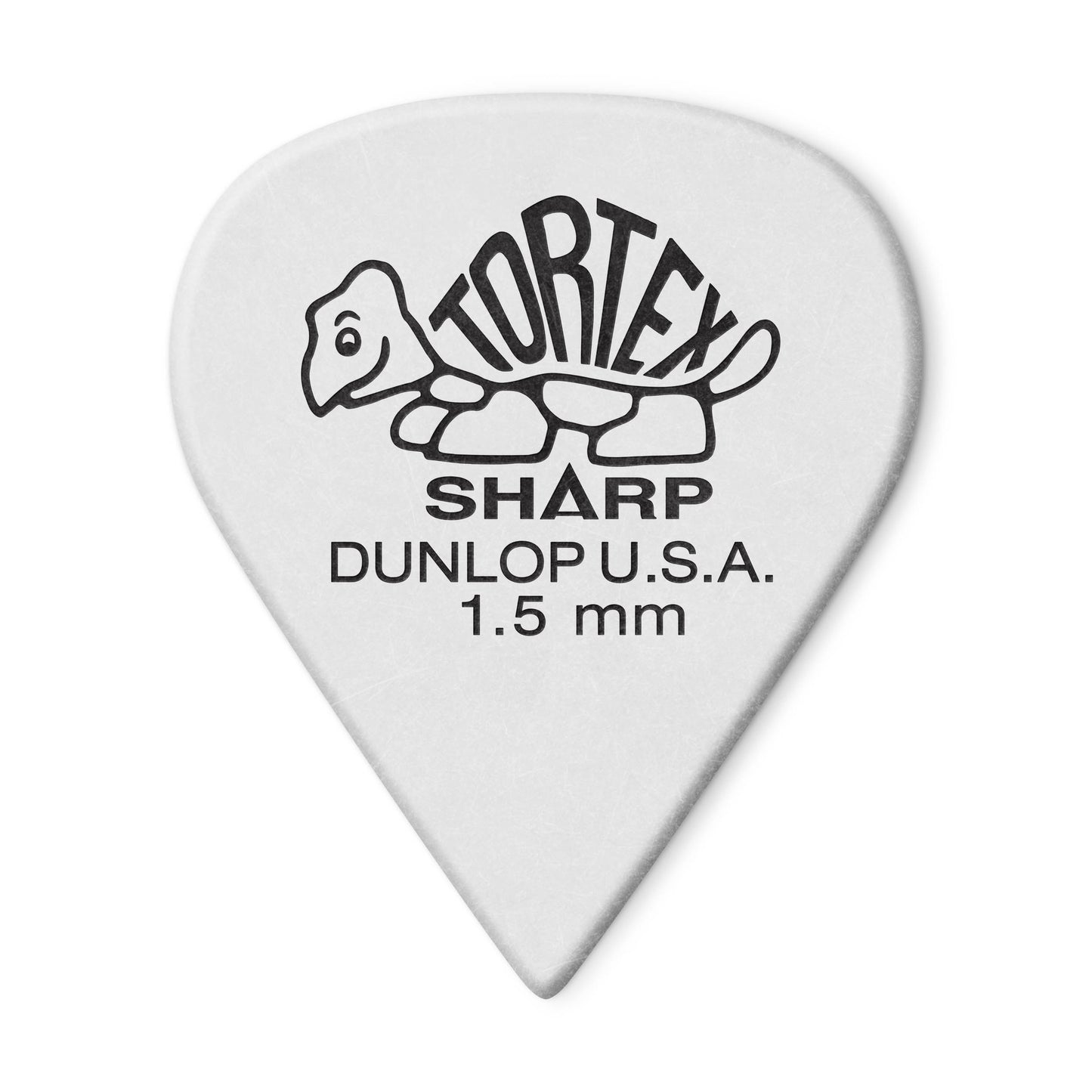 Jim Dunlop DUNLOP TORTEX 1.5mm SHARP GUITAR PICK PLAYER'S PACK 12-PACK - 412P150