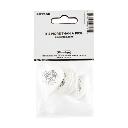 Jim Dunlop DUNLOP TORTEX 1.5mm SHARP GUITAR PICK PLAYER'S PACK 12-PACK - 412P150