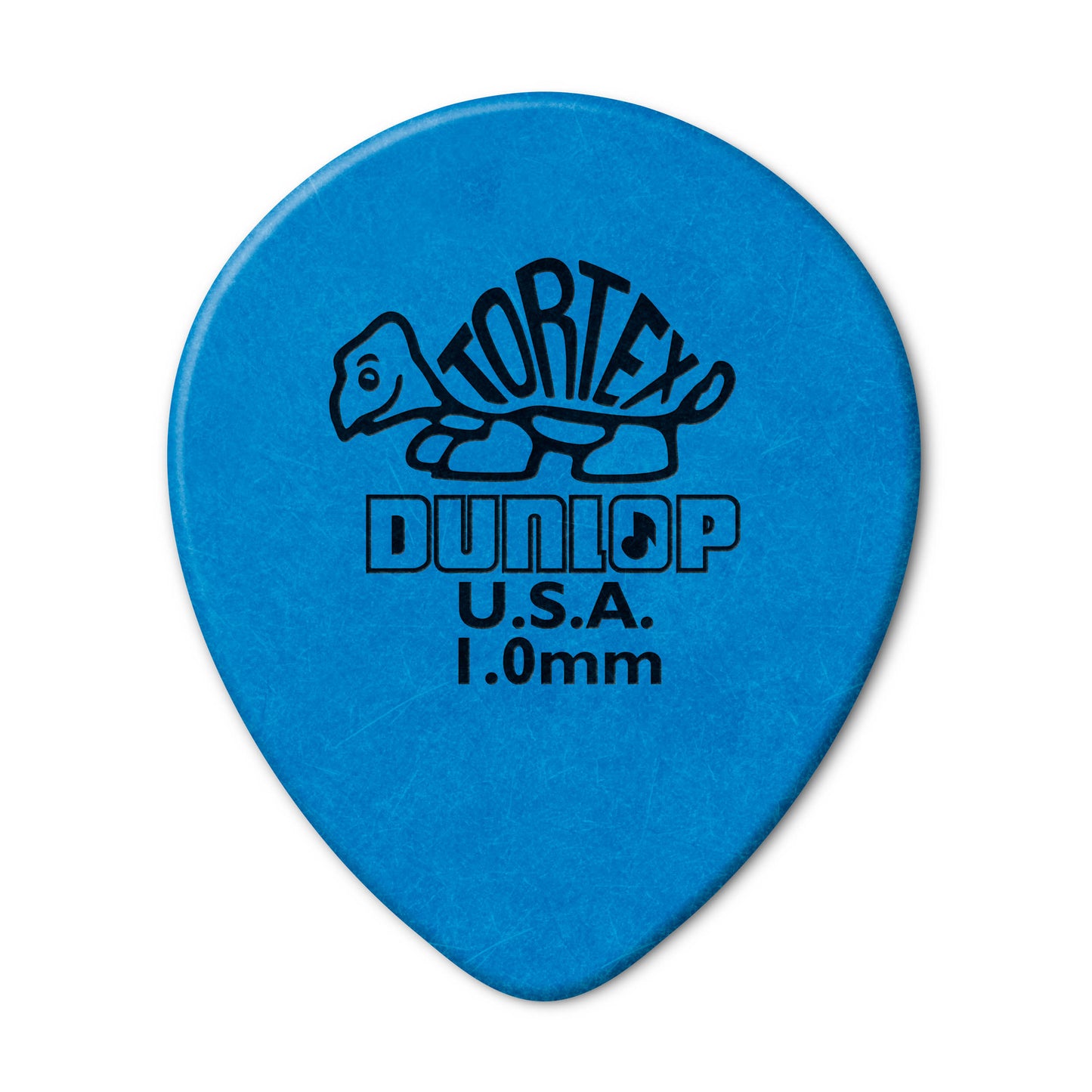 Jim Dunlop DUNLOP TORTEX 1.0mm TEARDROP GUITAR PICK REFILL BAG 72-PACK - 413R100