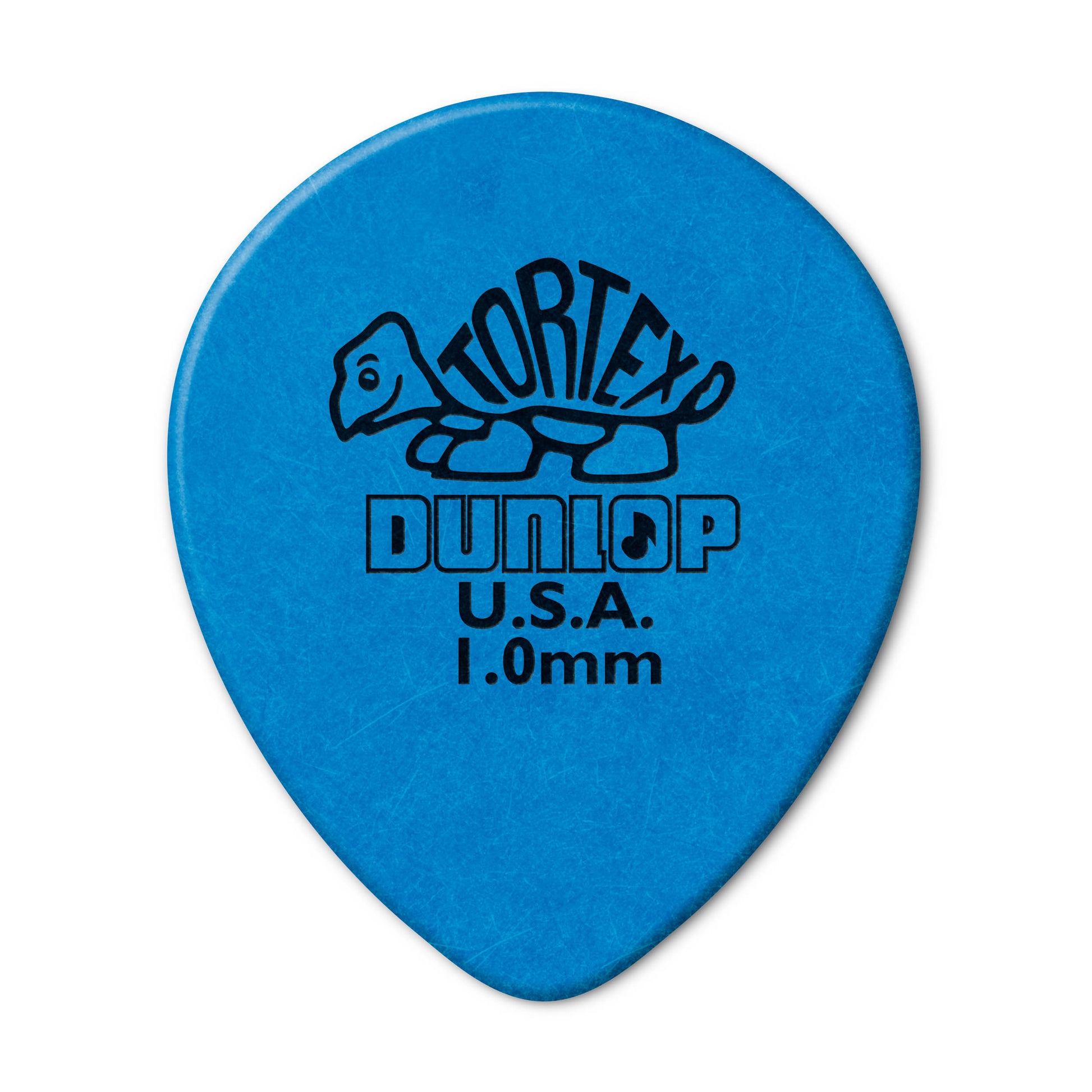 Jim Dunlop DUNLOP TORTEX 1.0mm TEARDROP GUITAR PICK REFILL BAG 72-PACK - 413R100