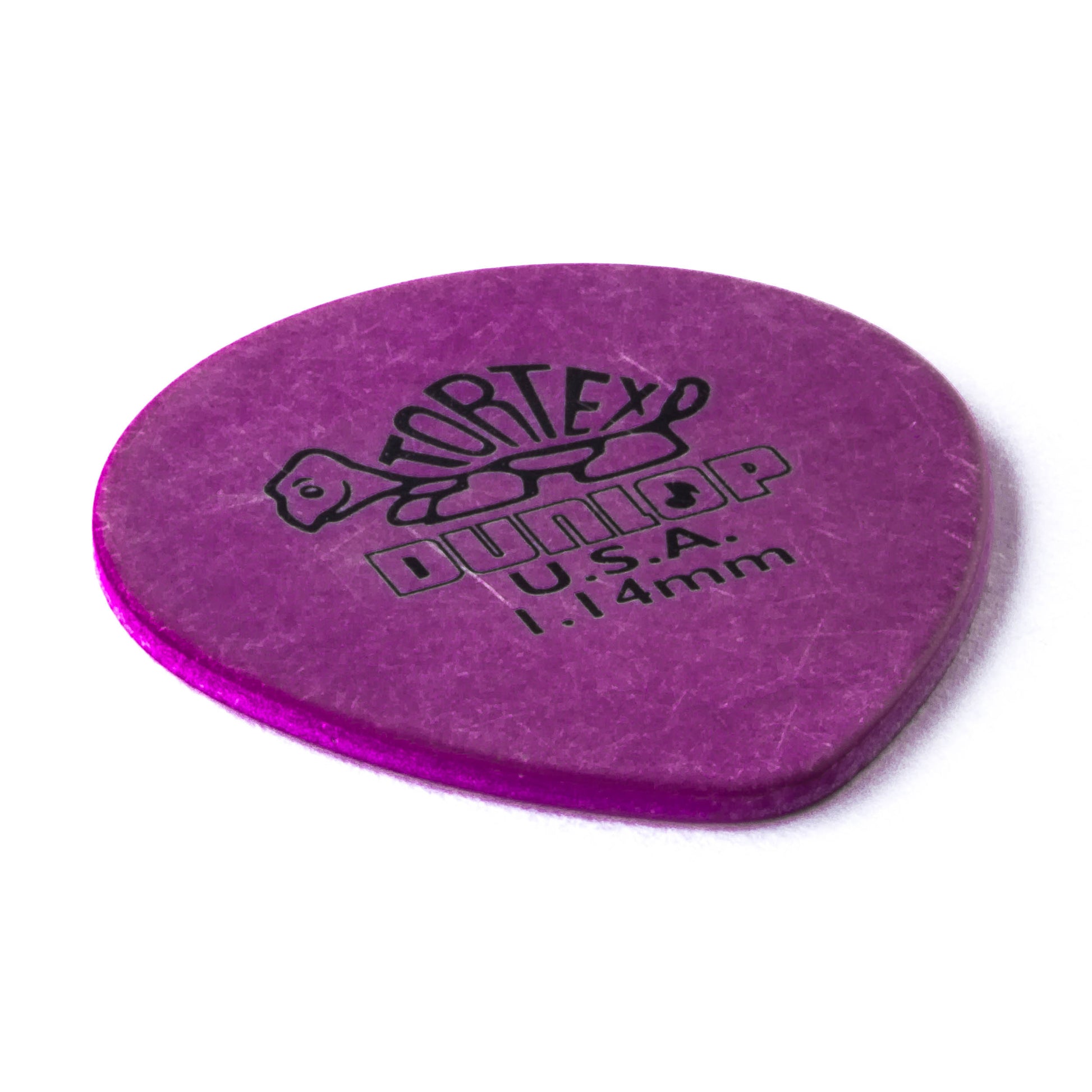 Jim Dunlop DUNLOP TORTEX 1.14mm TEARDROP GUITAR PICK REFILL BAG 72-PACK - 413R114