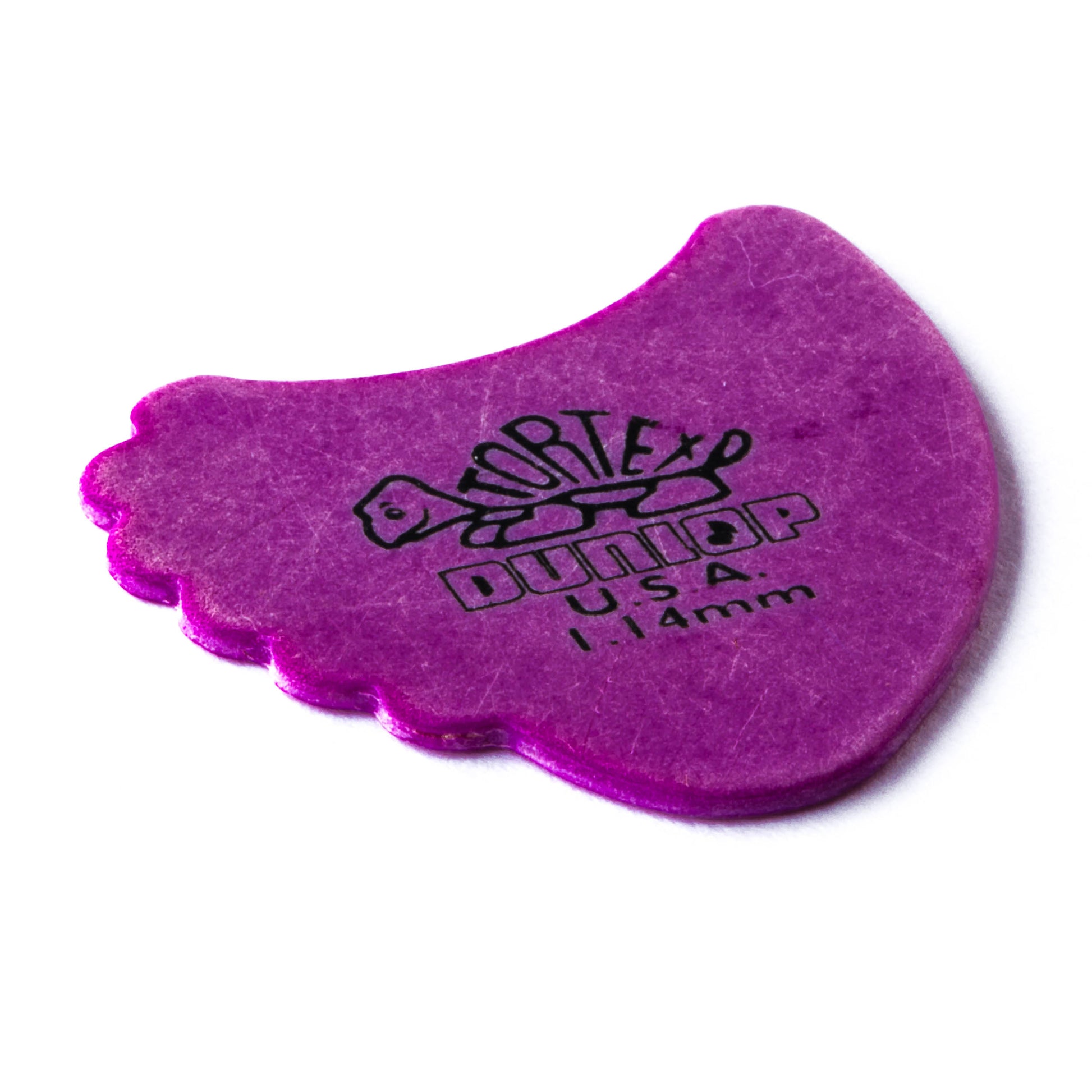 Jim Dunlop DUNLOP TORTEX 1.14mm FIN PICK GUITAR PICK REFILL BAG 72-PACK - 414R114