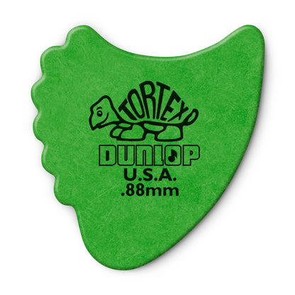 Jim Dunlop DUNLOP TORTEX .88mm FIN PICK GUITAR PICK REFILL BAG 72-PACK - 414R088