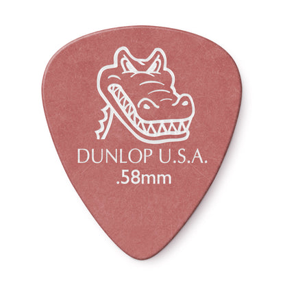 Jim Dunlop DUNLOP GATOR GRIP .58mm GUITAR PICK PLAYER'S PACK 12-PACK - 417P058