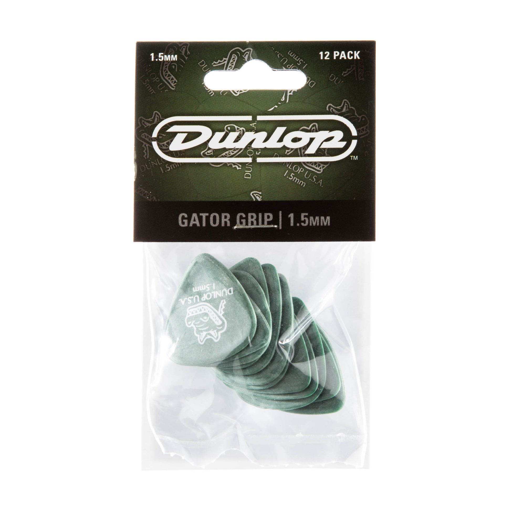 Jim Dunlop DUNLOP GATOR GRIP 1.50mm GUITAR PICK PLAYER'S PACK 12-PACK - 417P150