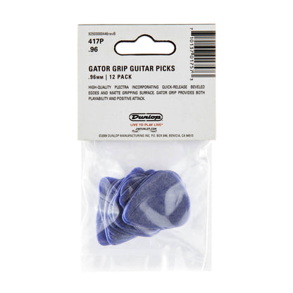 Jim Dunlop DUNLOP GATOR GRIP .96mm GUITAR PICK PLAYER'S PACK 12-PACK - 417P096