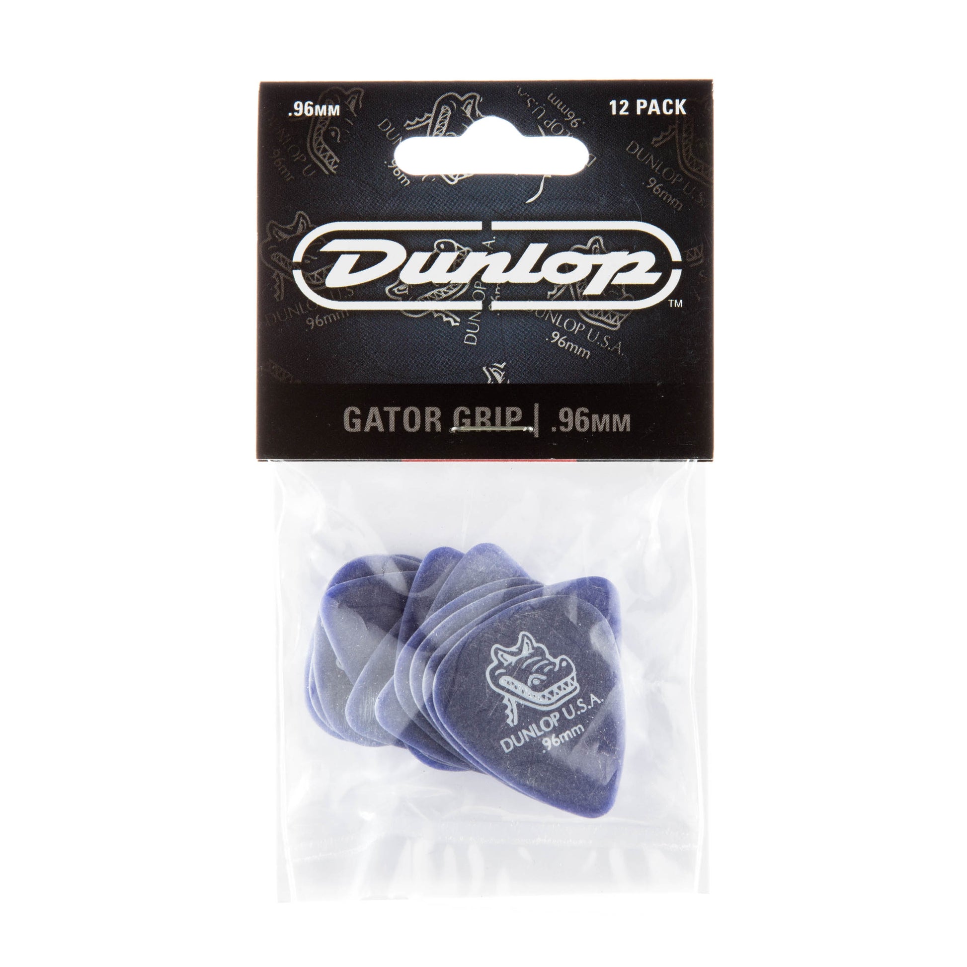 Jim Dunlop DUNLOP GATOR GRIP .96mm GUITAR PICK PLAYER'S PACK 12-PACK - 417P096