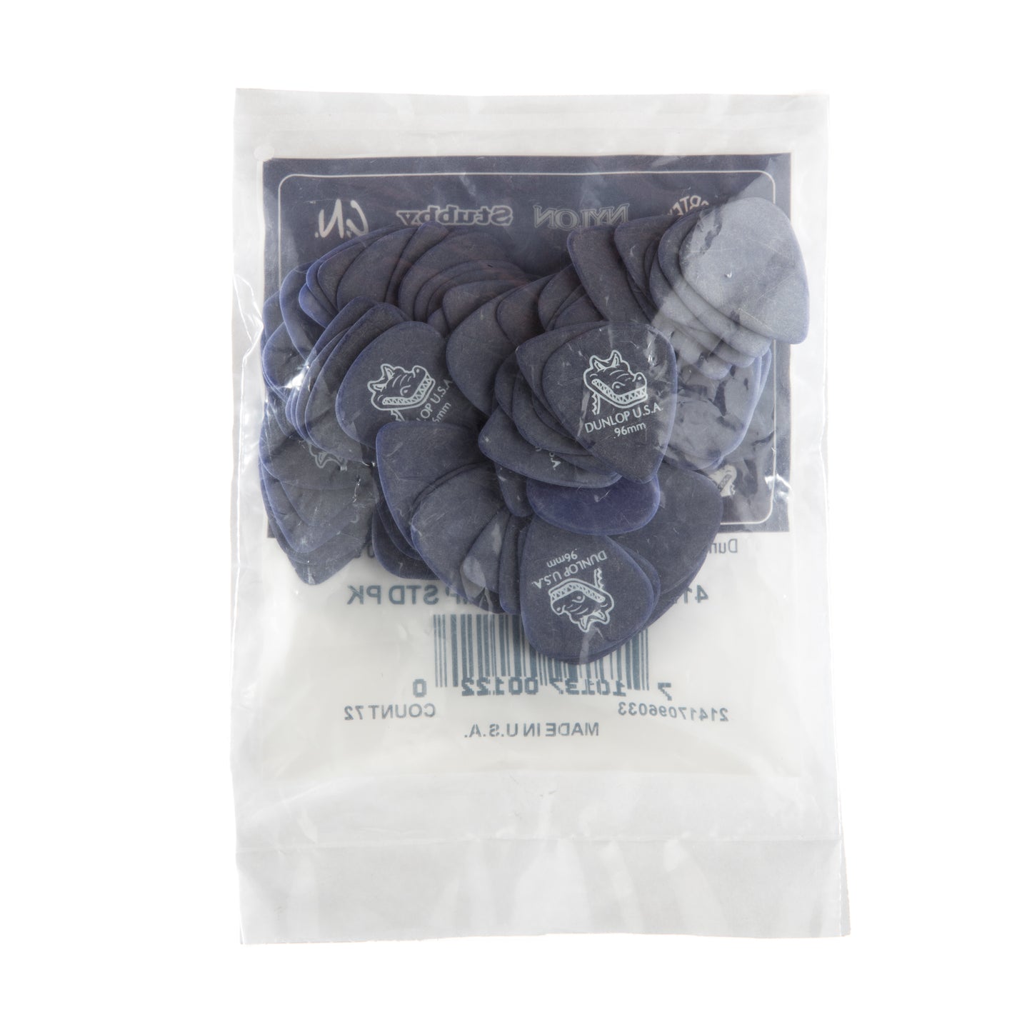 Jim Dunlop DUNLOP GATOR GRIP .96mm GUITAR PICK REFILL BAG 72-PACK - 417R096