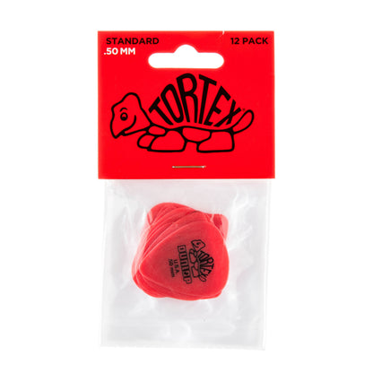 Jim Dunlop DUNLOP TORTEX .50mm STANDARD GUITAR PICK PLAYER'S PACK 12-PACK - 418P050