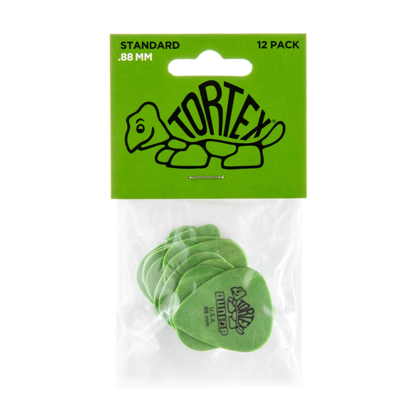 Jim Dunlop DUNLOP TORTEX .88mm STANDARD GUITAR PICK PLAYER'S PACK 12-PACK - 418P088