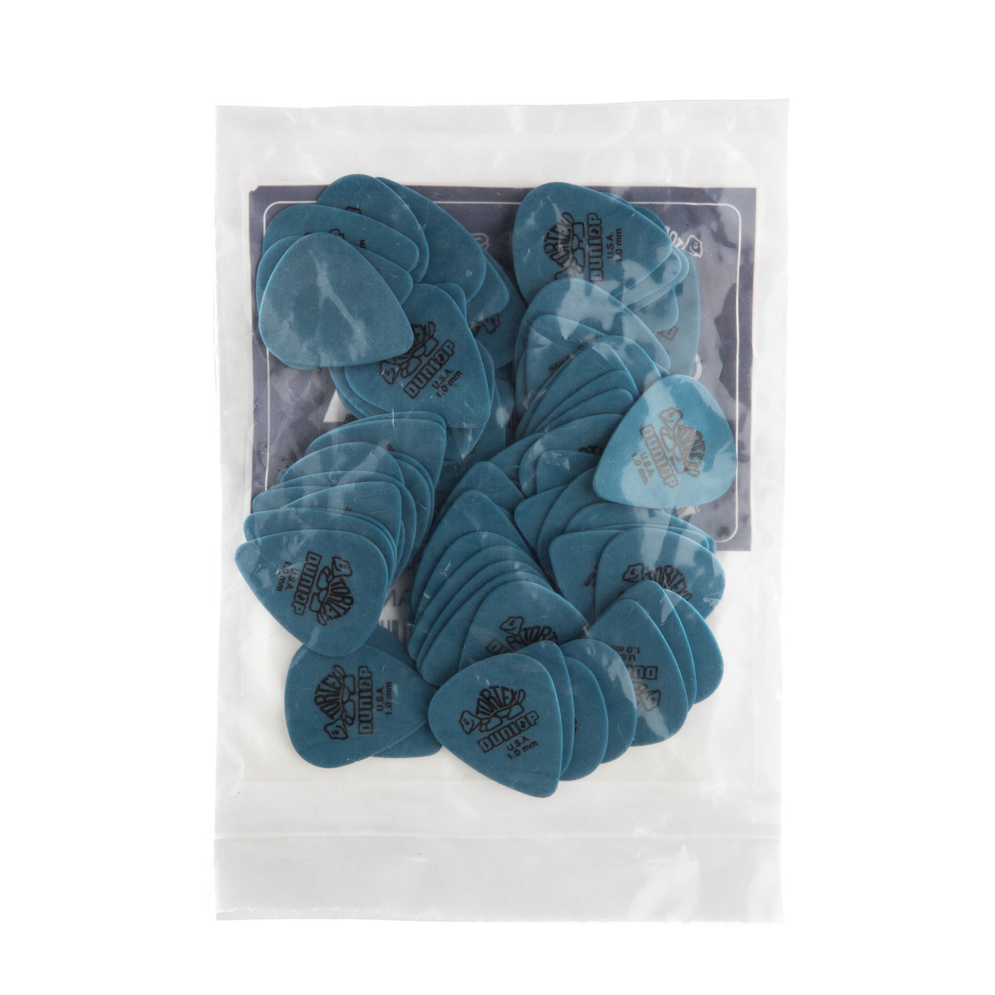 Jim Dunlop DUNLOP TORTEX 1.0mm STANDARD GUITAR PICK REFILL BAG 72-PACK - 418R100