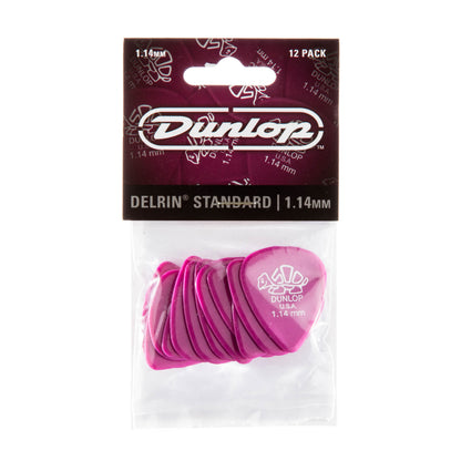 Jim Dunlop DUNLOP DELRIN 500 1.14mm GUITAR PICK PLAYER'S PACK 12-PACK - 41P114