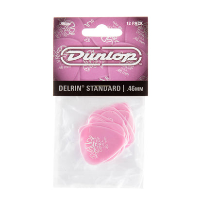 Jim Dunlop DUNLOP DELRIN 500 .46mm GUITAR PICK PLAYER'S PACK 12-PACK - 41P046