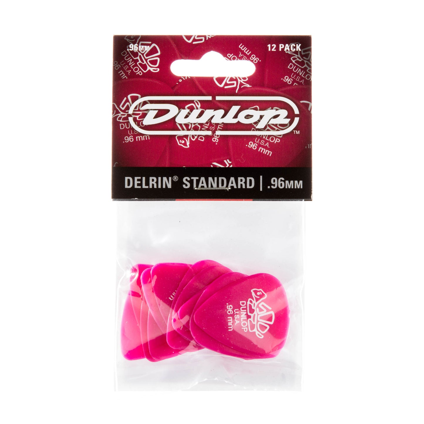 Jim Dunlop DUNLOP DELRIN 500 .96mm GUITAR PICK PLAYER'S PACK 12-PACK - 41P096