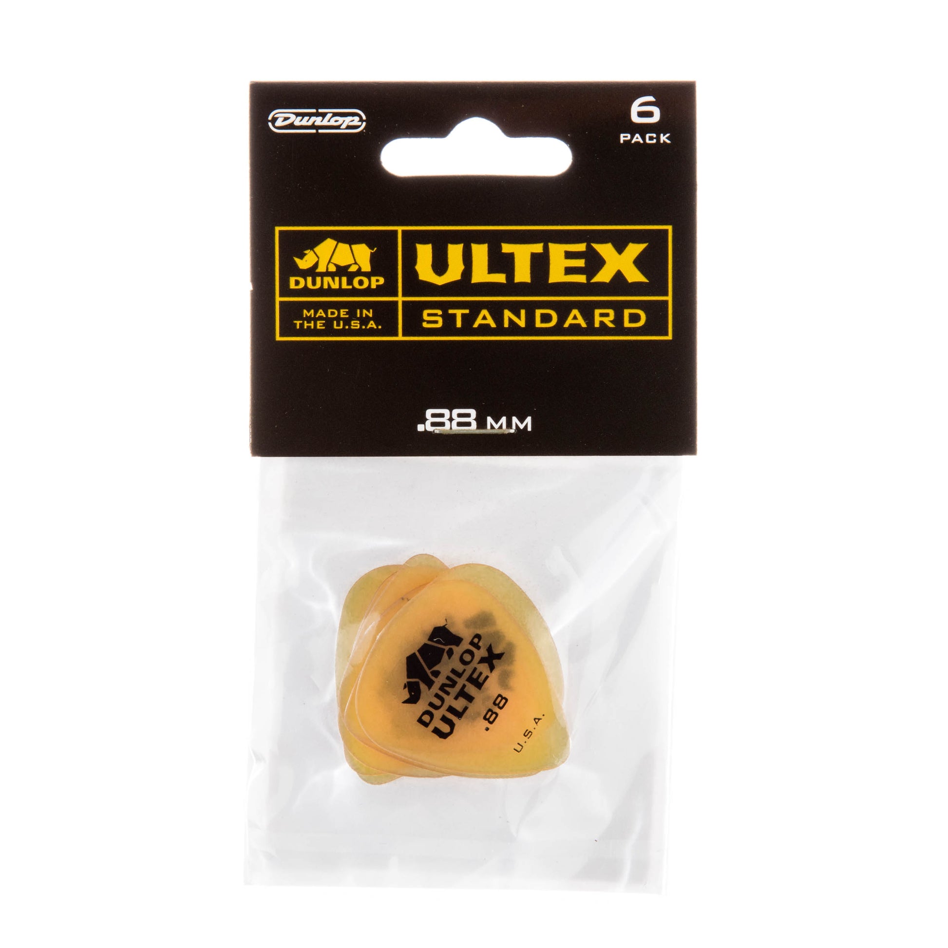 Jim Dunlop DUNLOP ULTEX .88mm STANDARD GUITAR PICK PLAYER'S PACK 06-PACK - 421P088