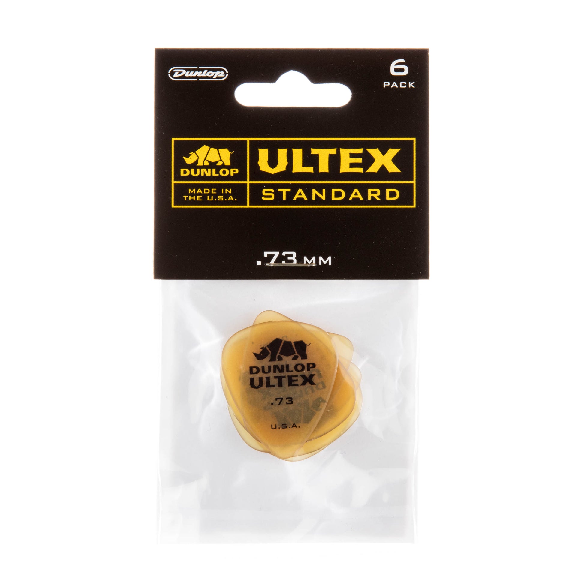 Jim Dunlop DUNLOP ULTEX .73mm STANDARD GUITAR PICK PLAYER'S PACK 06-PACK - 421P073